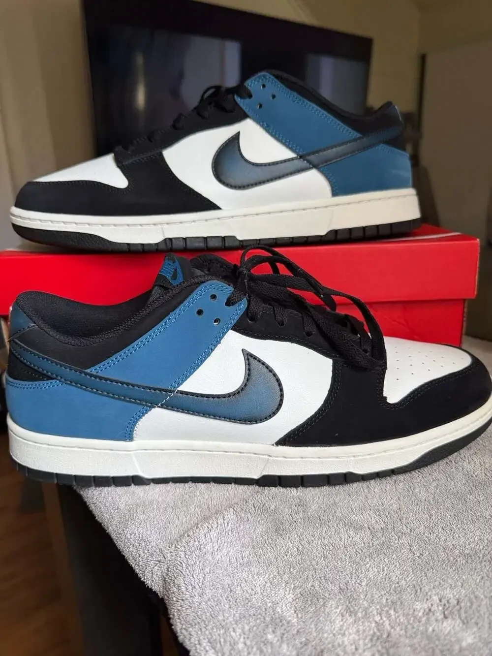 Nike Dunk Low Retro 'Airbrush Industrial Blue' (FD6923-100)